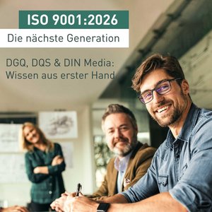 ISO 9001:2026 – Die nächste Ge­ne­ra­ti­on – Symbolbild