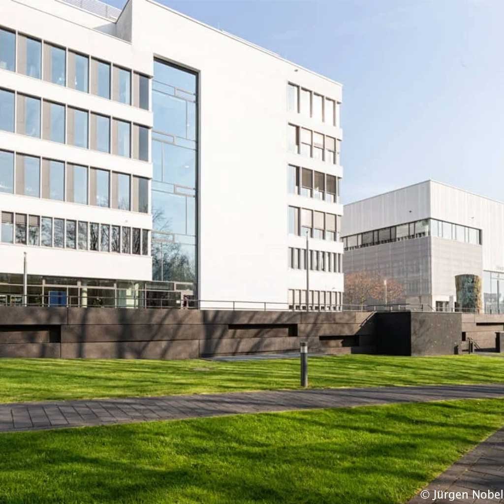 Blick auf den Gesundheitscampus der Hochschule Bochum. Foto: Jürgen Nobel