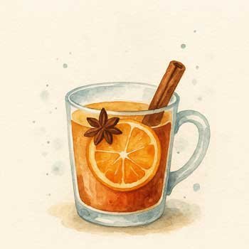 Symbolbild Winterlicher Apfelpunsch